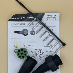 bayonet and pin